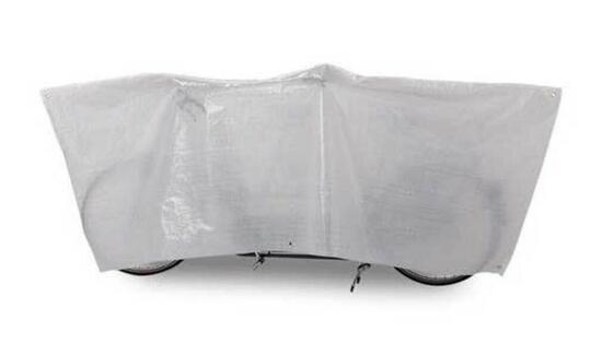 VK Fahrradschutzbedeckung (55 Tandem Weiß