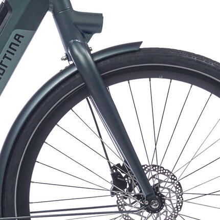 Cortina Fork E-Nite Matt vert foncé