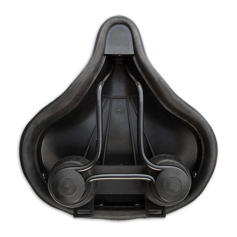 Selle de vélo Relax Elastomer Unisex 270 X 244 Mm Noir 6/7