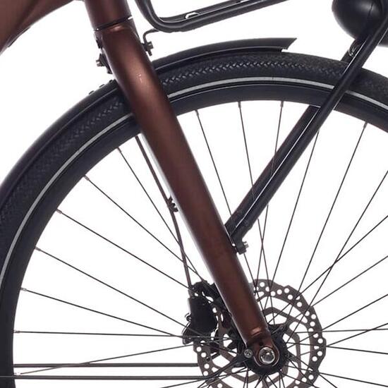 Forcella Cortina E-Common Family nutmeg matt 28" V-Brake.