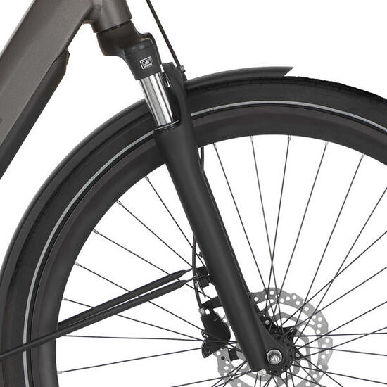 Forcella Cortina E‑Silento Pro NEXE25DS — 700C (28") filettata per disco.
