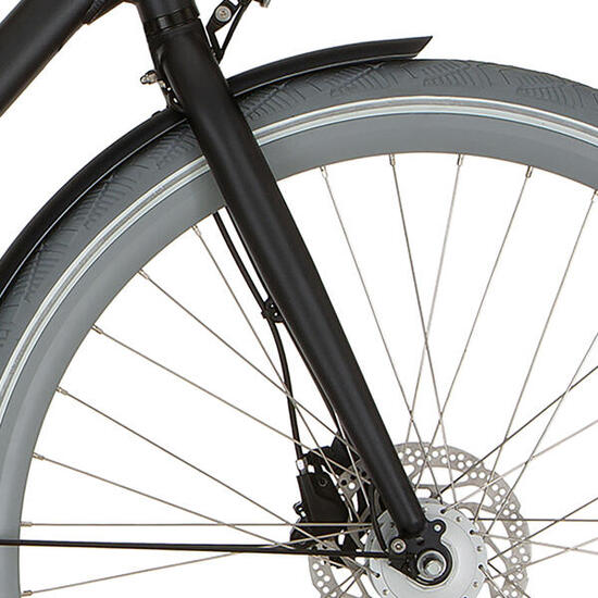 Forcella Cortina Mozzo 28 1-1/8 x 218 mm Smoke Stone Matt.