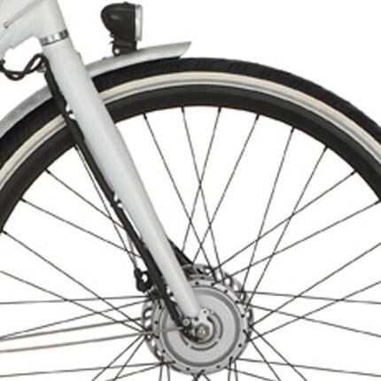 Cortina voorvork Ecomo Speed 7 wit.