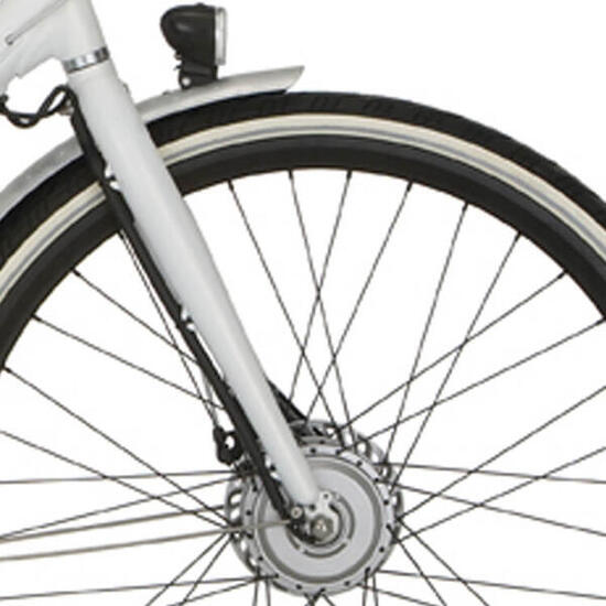 Cortina voorvork Ecomo Speed 7 wit.