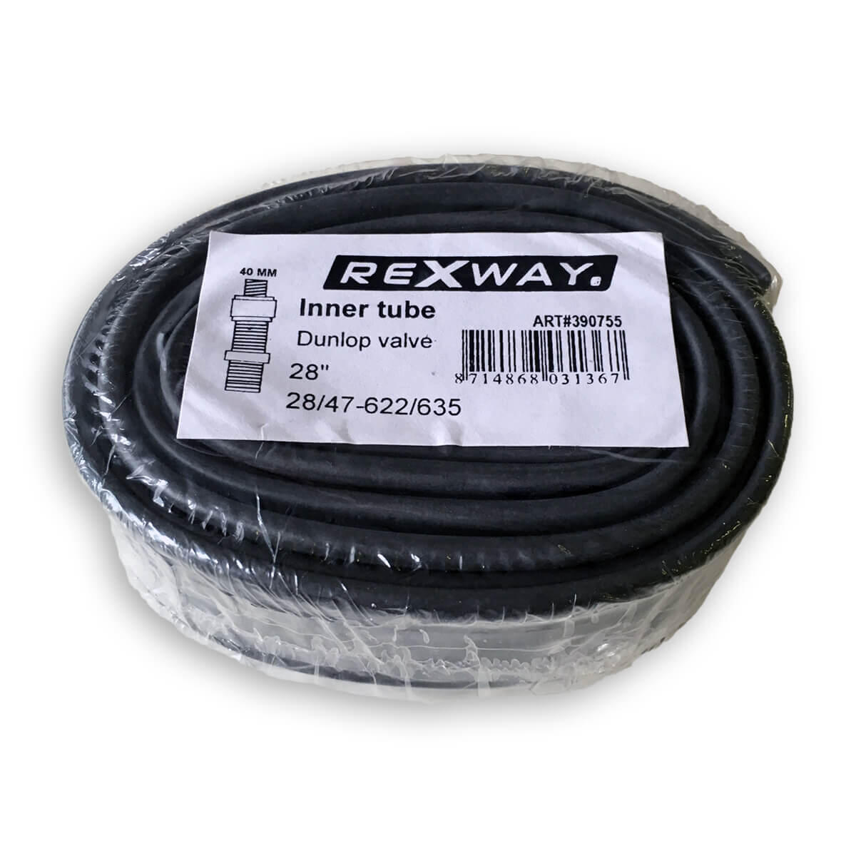REXWAY Camera d'aria Rexway 28 pollici (32/42-609/635) valvola Dunlop 40 mm.