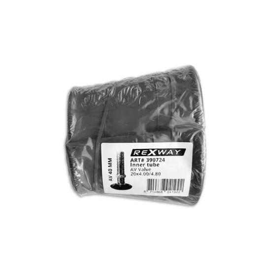 Rexway binnenband fatbike 20x4.00, ventiel Schrader 40 mm, butyl.