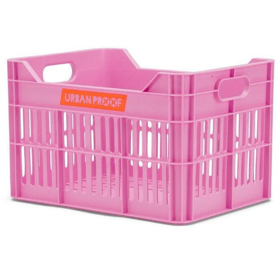 UrbanProof Skrzynka rowerowa Junior 15 L recyklowany PP różowa