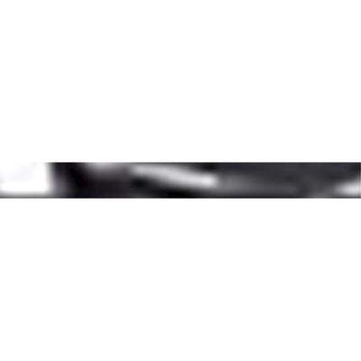 Cortina zadelpen 30.4 x 300 mm aluminium zwart mat