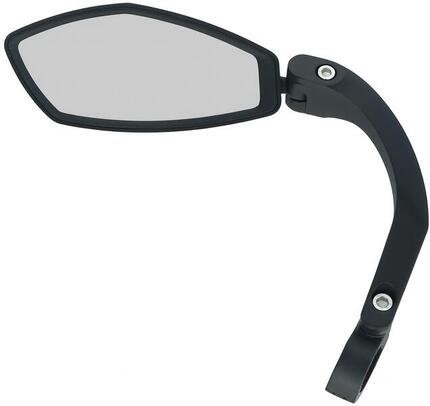 Edge Mirror Luxe lusterko do e-bike, lewe, 360° regulowane, 21-26 mm, czarne