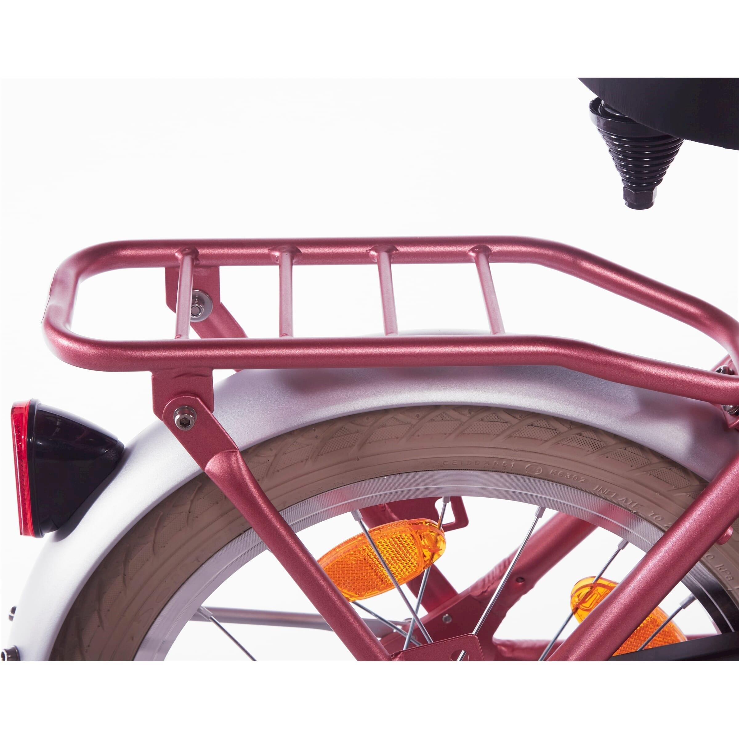 Alpina Bagażnik tylny 16 Cargo Berry Red matowy