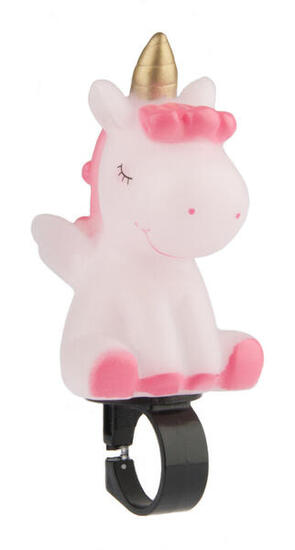 PexKids Clacson Bici Cavallo/Unicorno - Bianco Ø22.2 mm.