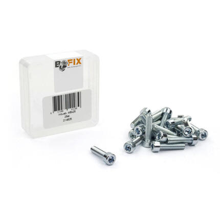 Bofix wkręt imbusowy M6x25 ocynkowany 25 szt
