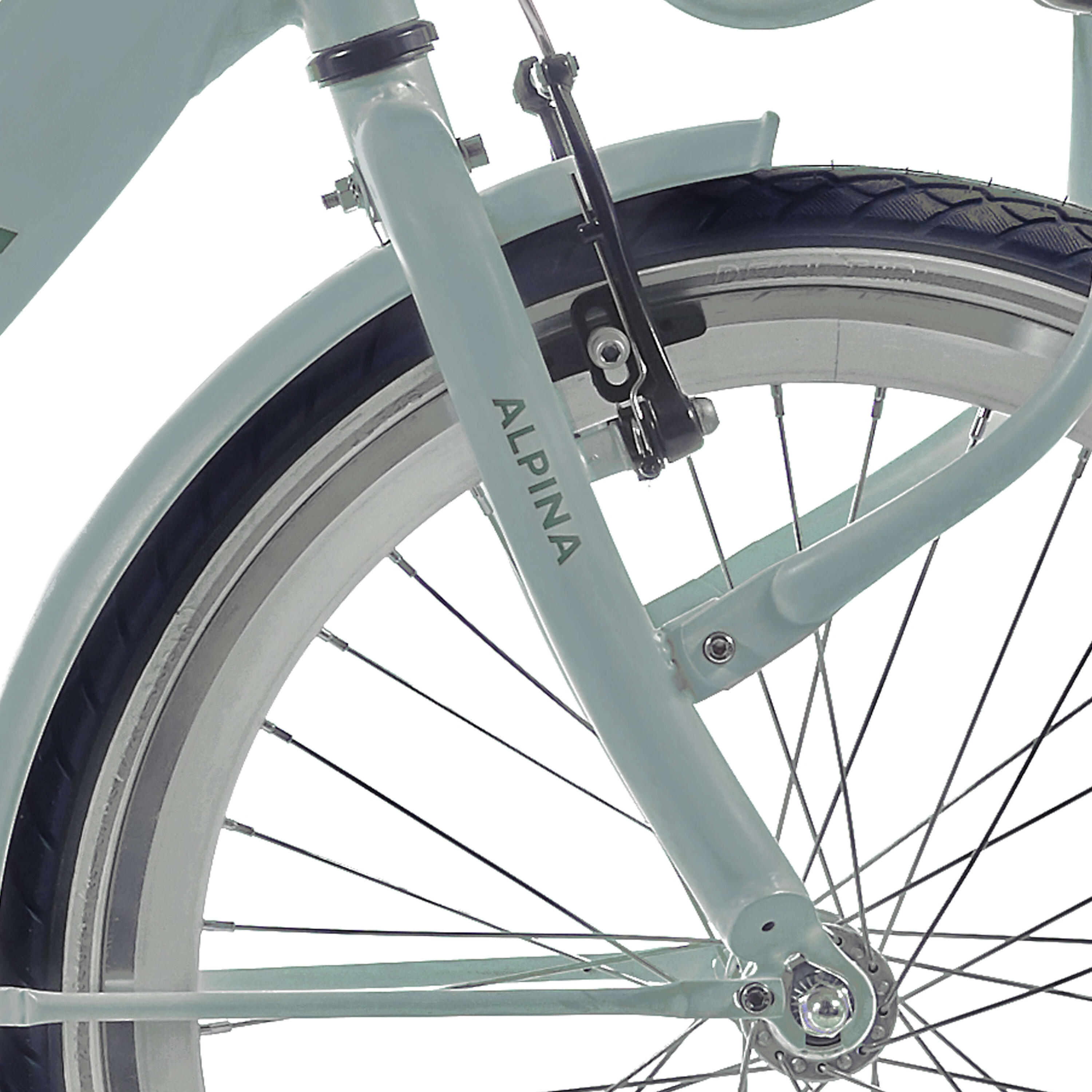 ALPINA Alpina Clubb forcella anteriore 20 pollici Soft Mint Matt.