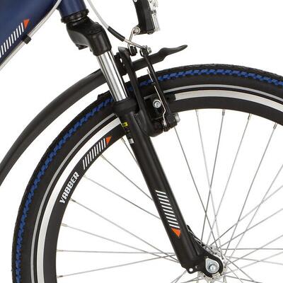 Forcella ammortizzata Alpina CH-327E-24 per ruote 24 nera.