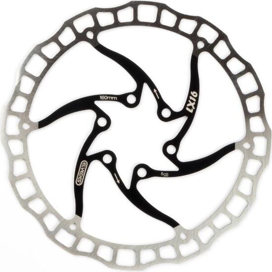 ELVEDES LX16 tarcza hamulcowa 160 mm czarna