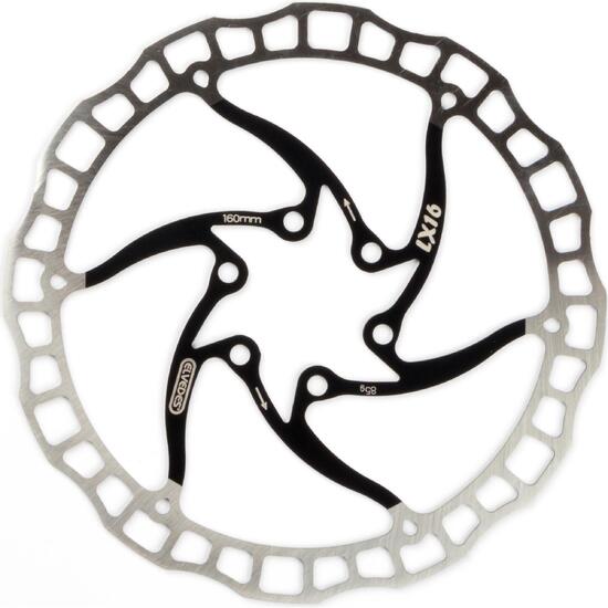 ELVEDES LX16 tarcza hamulcowa 160 mm czarna