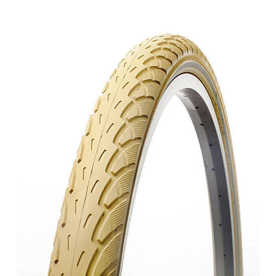 Deli Tire opona 24 x 1,75 (47-507) kremowa z odblaskiem