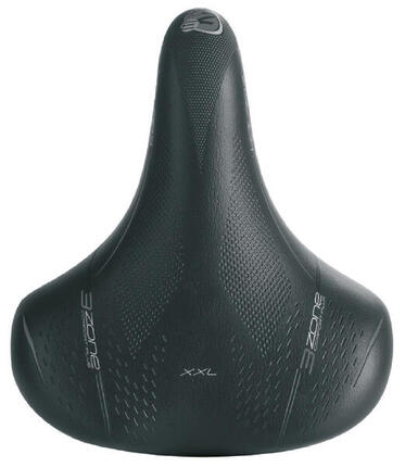 Siodełko Volare Comfort 3 strefy, rama odblaskowa 3M, 498 g