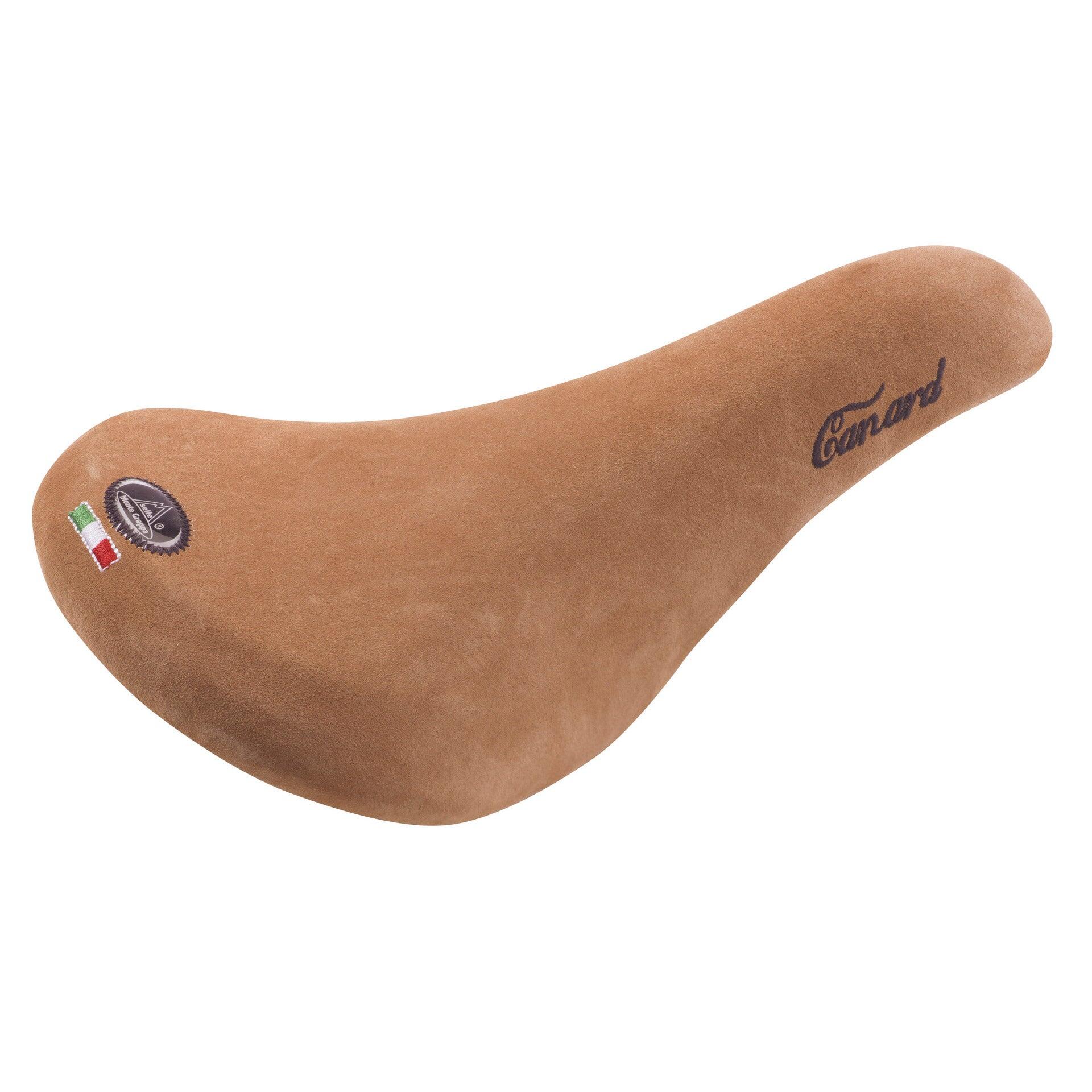 SELLE MONTE GRAPPA Monte Grappa Saddle Canard en cuir miel