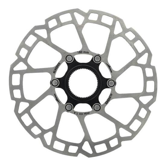 Disco freno Elvedes 180 mm Center-Lock acciaio inox 18 mm.