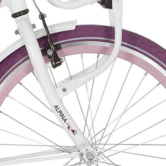 Alpina Fork 26 Clubb Traffic blanc