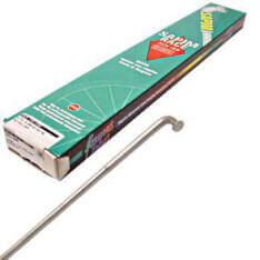 SAPIM Sapim raggio 14-260 acciaio inox a doppia conicità senza nipplo (1 pezzo).