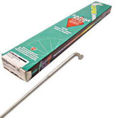 SAPIM Sapim raggio 14-298 acciaio inox doppio conico senza nipplo (1 pezzo).