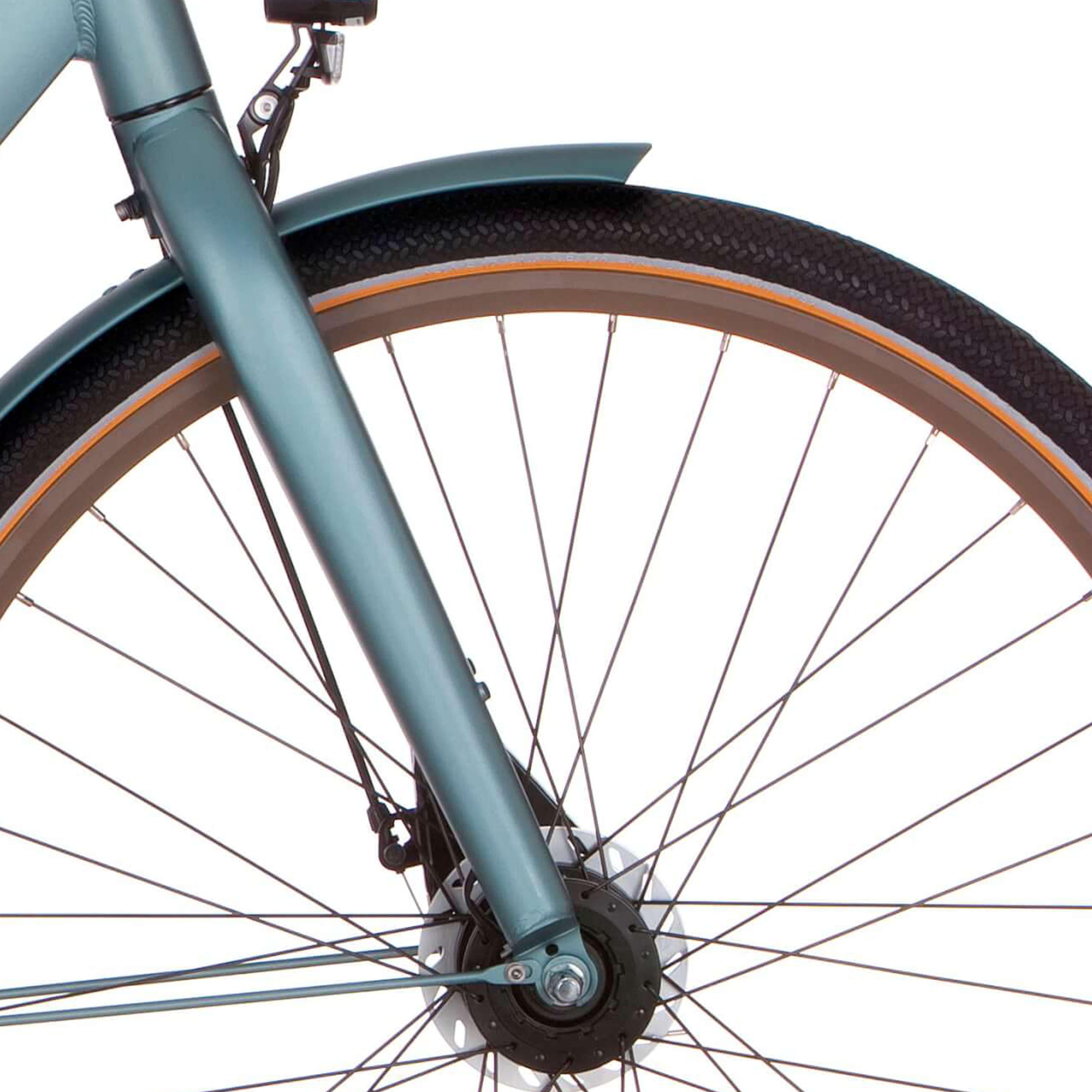 Cortina - Cortina Fork Common Opal Green Matt - Fourche De Vélo - Vert - Taille Unique - Decathlon