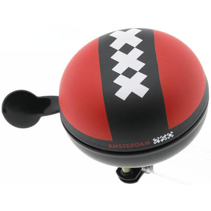 Busch & Muller Dzwonek rowerowy Amsterdam 750 Ding Dong, czerwony