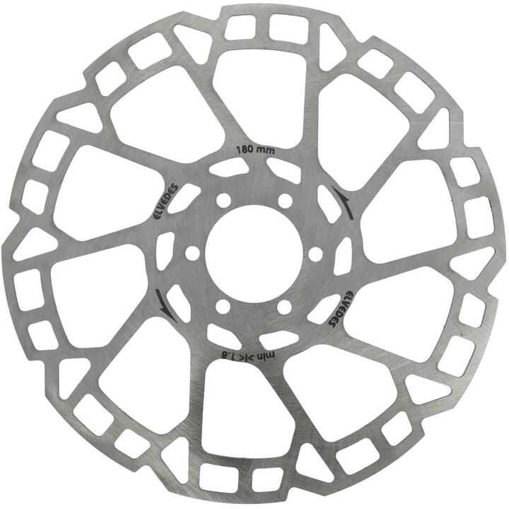 Disque De Frein 120 Mm 6 Trous Pour Trottinette électrique 8/10 Pouces - En Acier Inox - Avec Vis