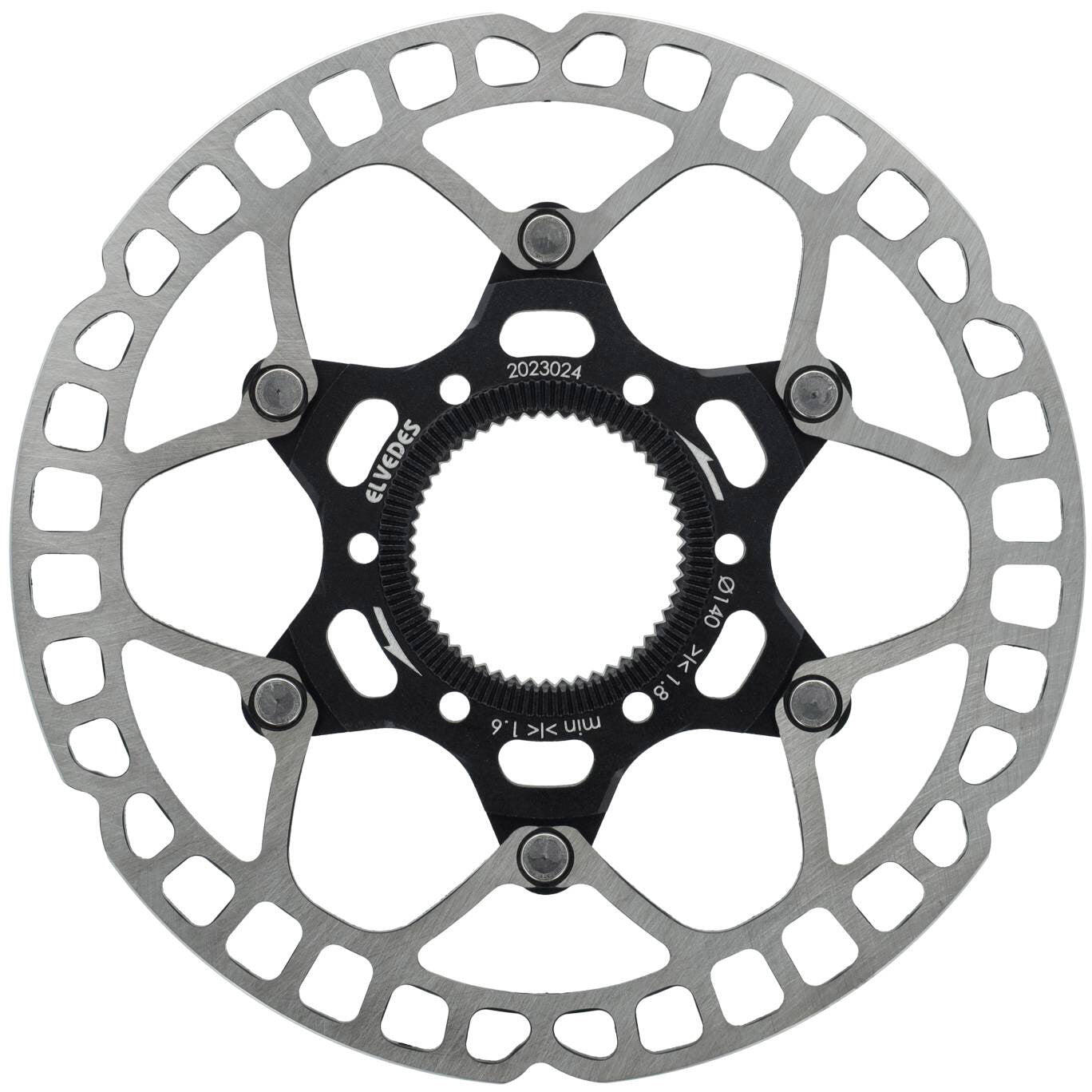 ELVEDES Disque de frein Elvedes Centerlock Ø140 mm t = 18 mm léger