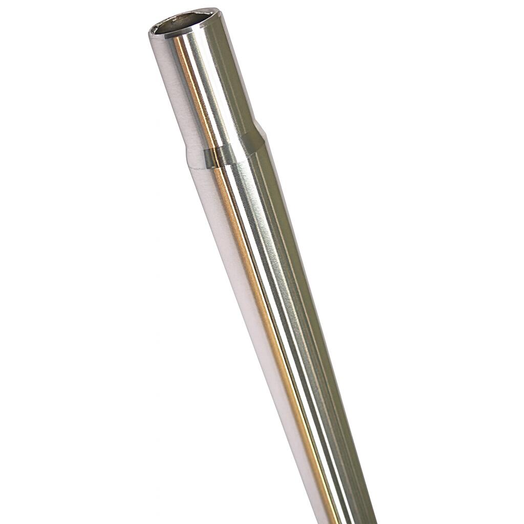 Edge - Bougie De Poste De Bord De Bord Ø254 Mm 300 Mm En Aluminium Argent - Tige De Selle - Gris - 25,4 Mm - Decathlon