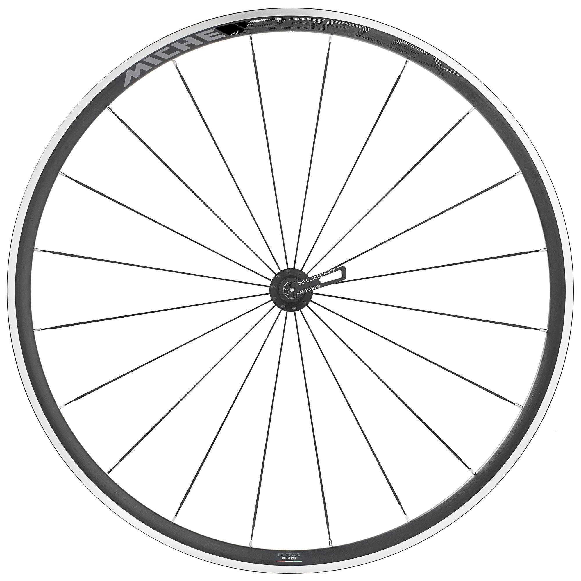 MICHE Miche Reflex RX7 coppia ruote 700C, 17 mm, nero, 11v.