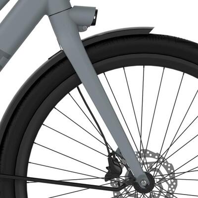 Cortina voorvork e-lett squirrel grey matt