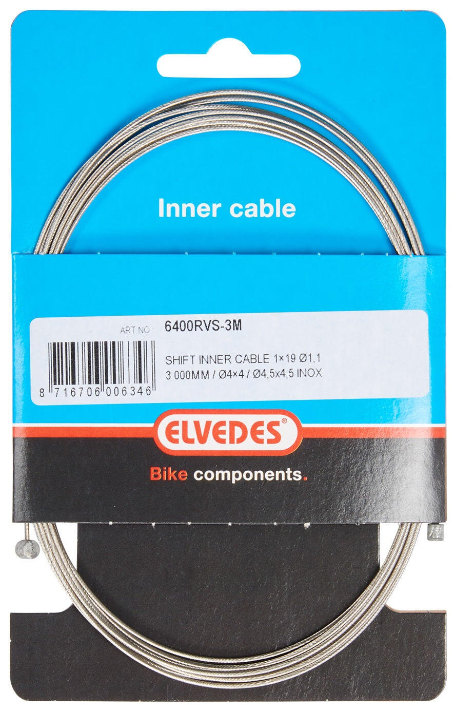 SHIMANO Cavo interno cambio Shimano 3000 mm acciaio 1,1 mm.