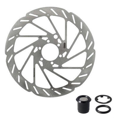 Elvedes remschijf rvs 6-bouts 180mm met sensor magneet