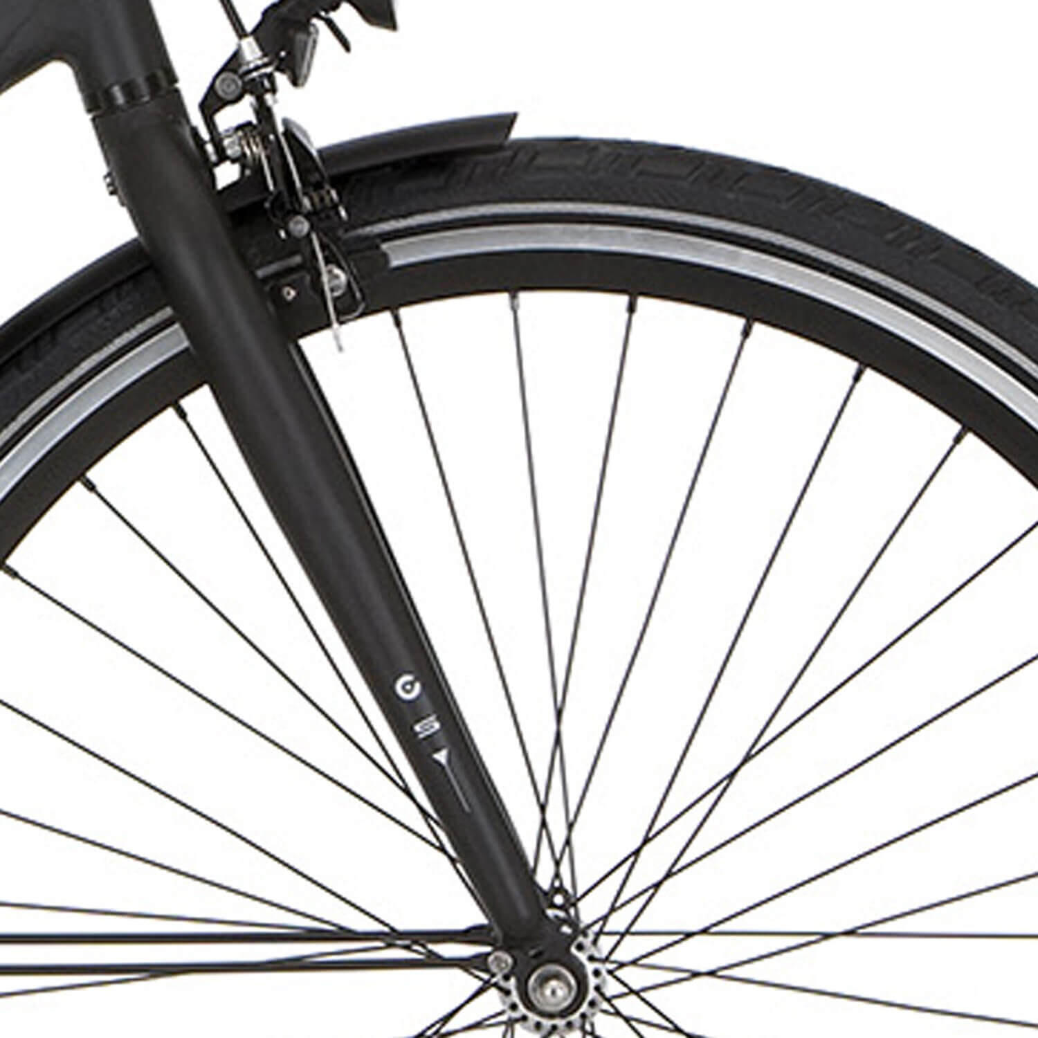 Cortina - Cortina Fork Speed Jet Black Matt - Fourche De Vélo - Noir - Taille Unique - Decathlon