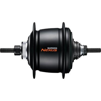 Mozzo Shimano Nexus C6001 8 velocità 36 fori freno a disco nero (OEM).