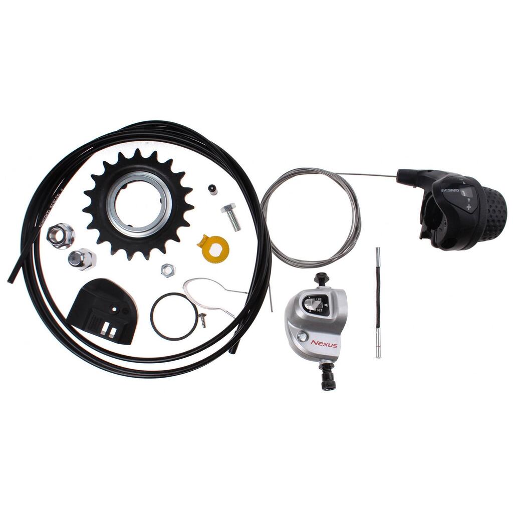 Shimano Nexus 3 12-piece Hub Parts Set, Black