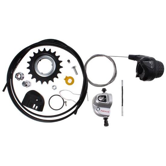 Shimano Onderdelenset nexus 3 remnaaf 12-delig zwart