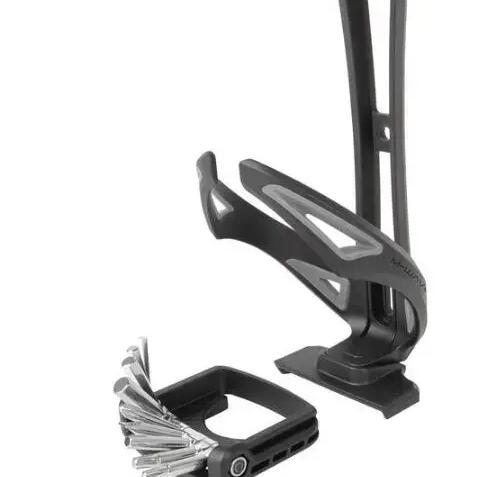 M-Wave BC 99 Bottle Cage with Integrated 9-Function Multitool.