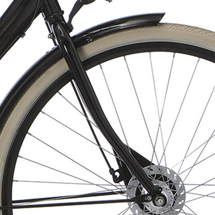 CORTINA Forcella Cortina U1 H nero-marrone, 28 inch, per telai uomo 51/56/61 cm.