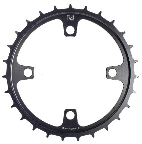 OMNIUM CARGO Enduo Cargo corona 50T 4-fori 104 BCD CL 45.5/53.0 - Nero.