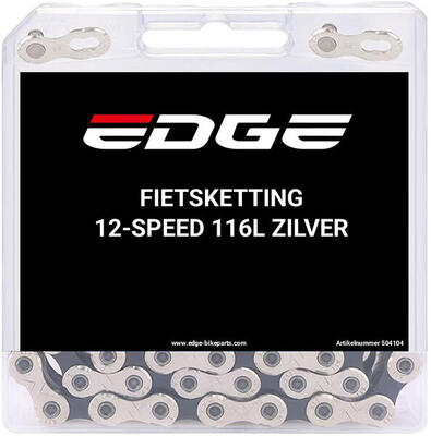 Edge ketting 12 speed chn-006 met 116 schakels zilver