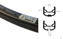 Ryde Rim 28 pouces 622 Andra 30 noir 36