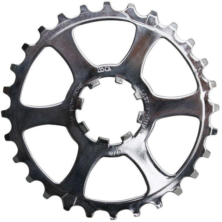 MICHE Miche pignone 28T per Campagnolo 10 velocità in acciaio.