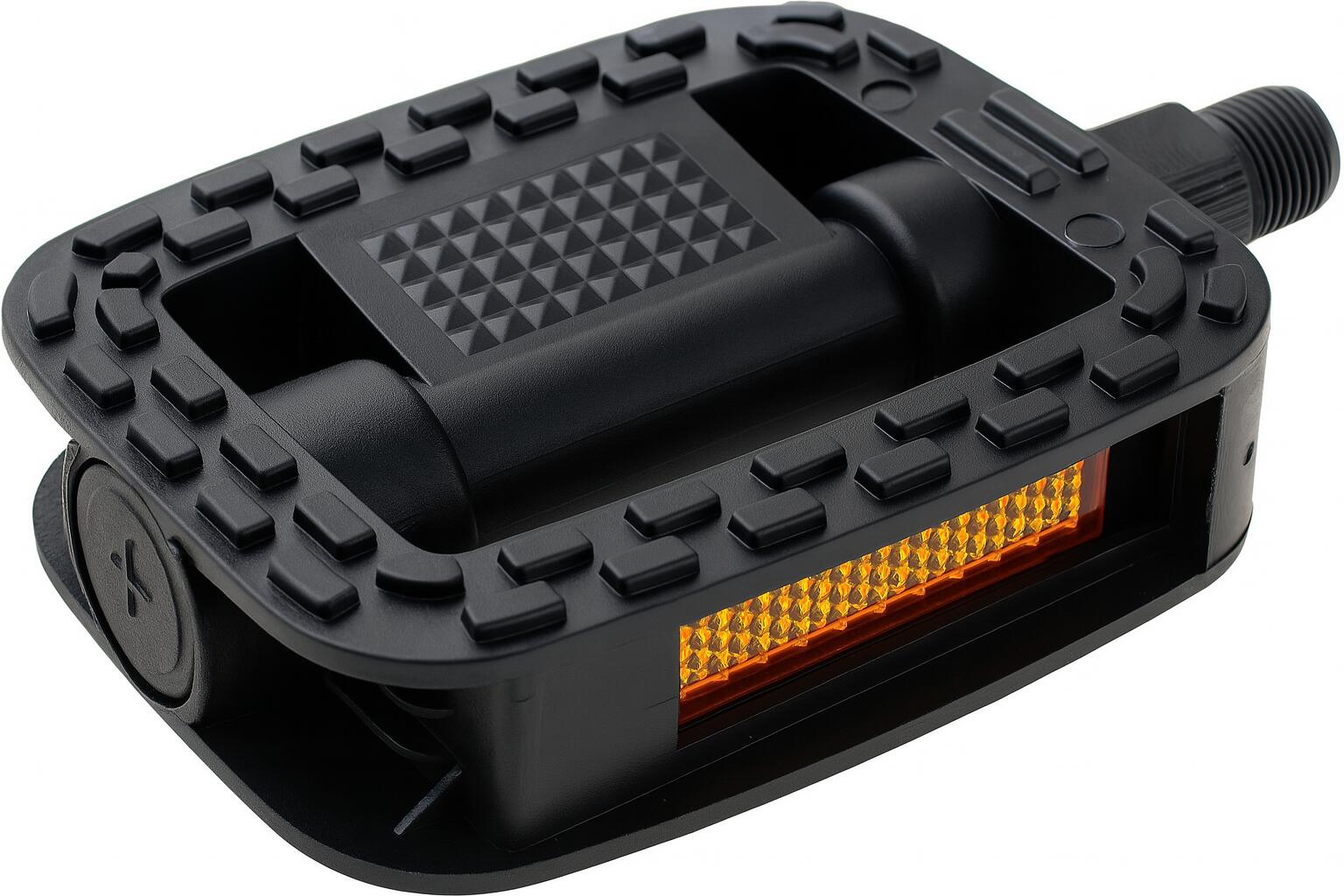 EDGE Edge pedaalset comfort anti-slip zwart (werkplaatsverpakking)