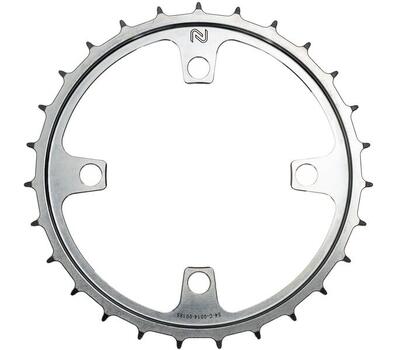 Enduo cargo kettingblad 46t 4-b 104-bcd cl-45.5 53.0 - zilver