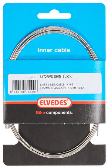 Cavo interno cambio Elvedes Shimano 225 m 11 mm argento.