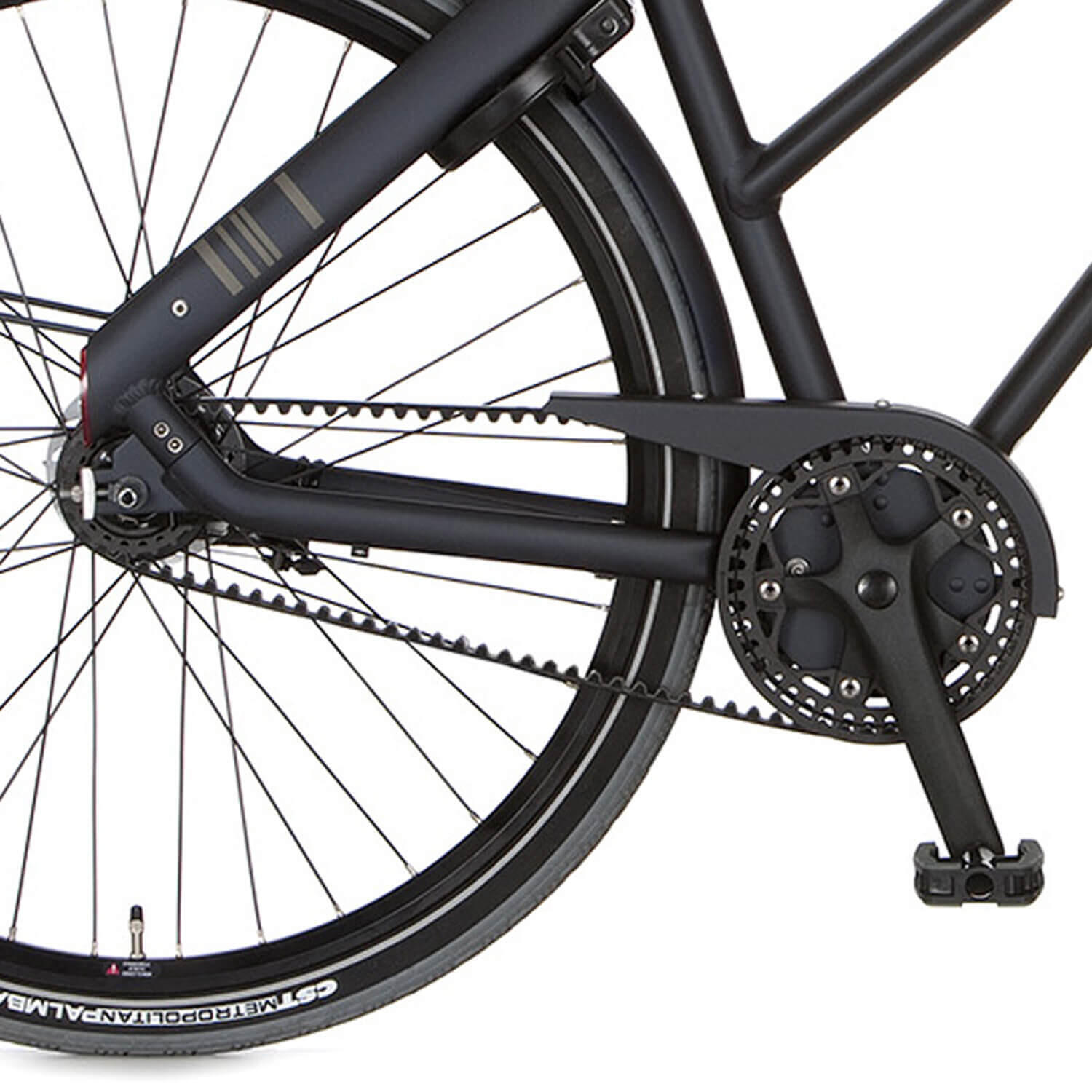 Osłona łańcucha Cortina 28 cali Smoke Stone Matt
